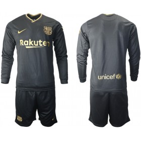 Tenue FC Barcelone Enfant Exterieur 2020-2021 Maillot de Foot ML